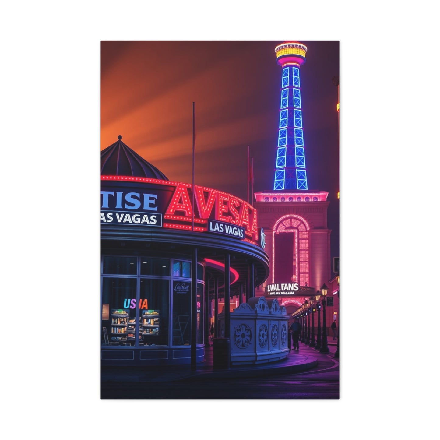 Supreme Las Vagas Art Collection Wall Art & Canvas Print