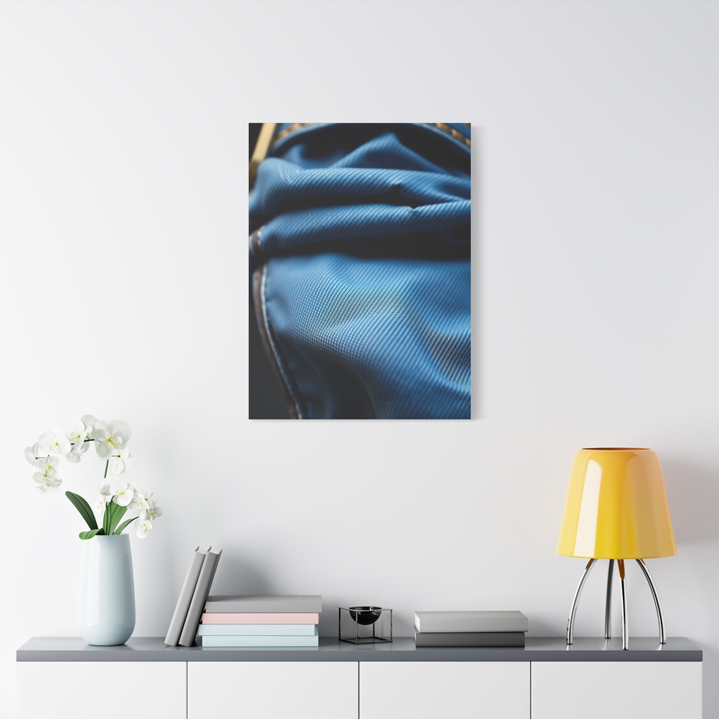 Elite Denim and Leather Art Vision Wall Art & Canvas Print