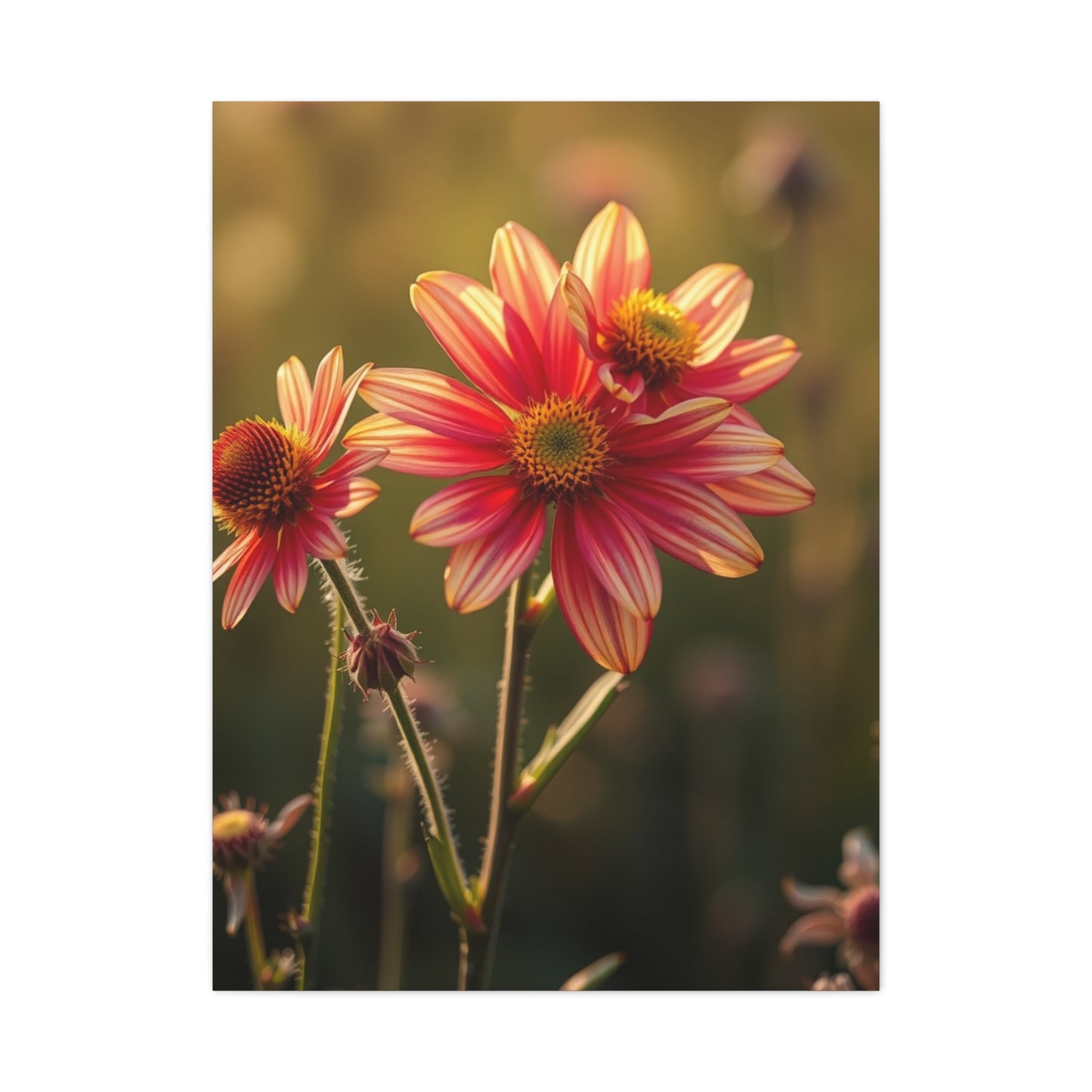 Elite Wildflowers Art Vision Wall Art & Canvas Print