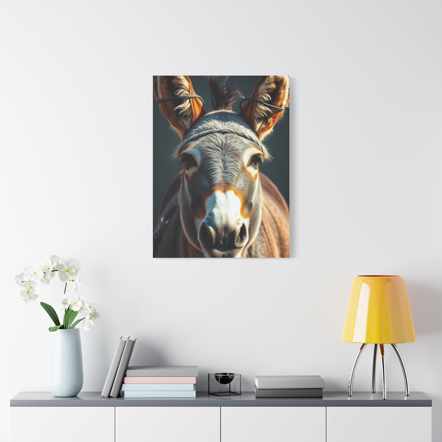 Masterpiece Donkey Art Vision Wall Art & Canvas Print