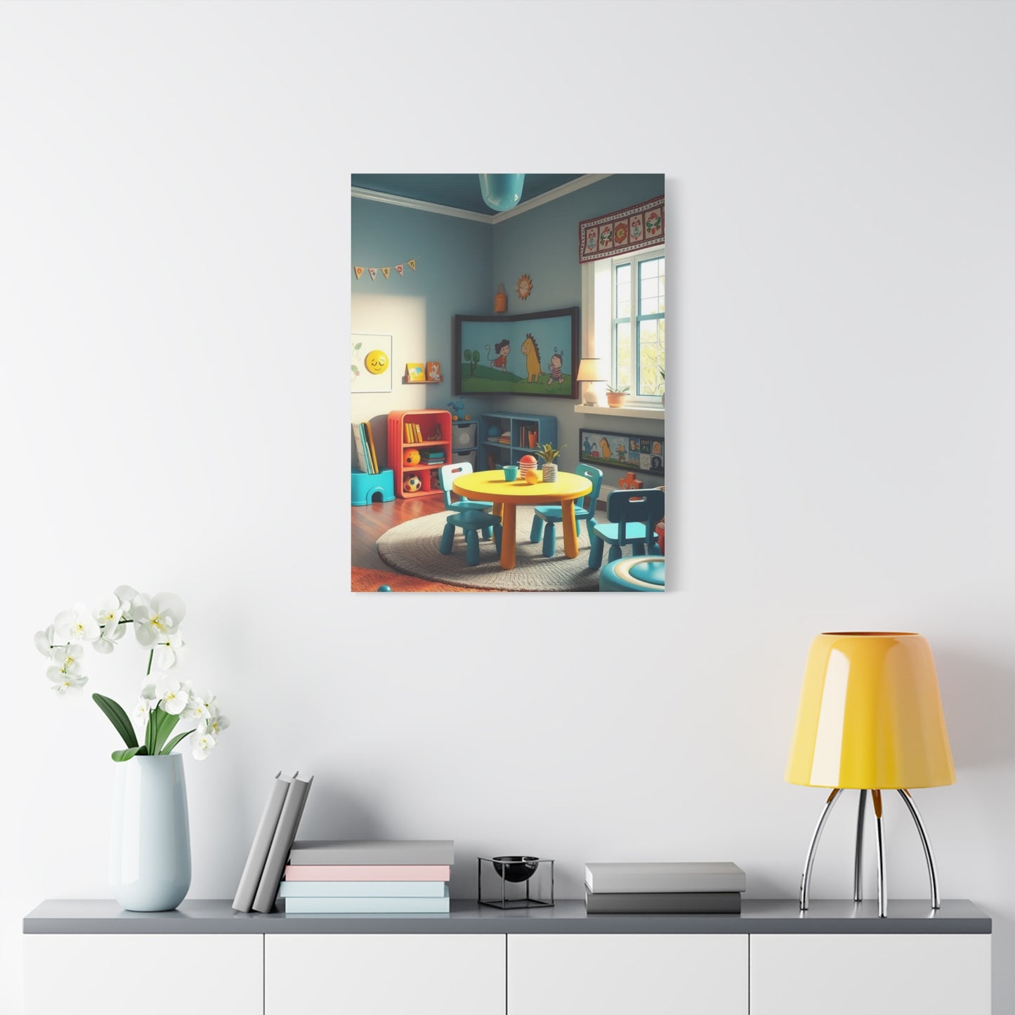 Masterpiece Kids Playroom Art Vision Wall Art & Canvas Print