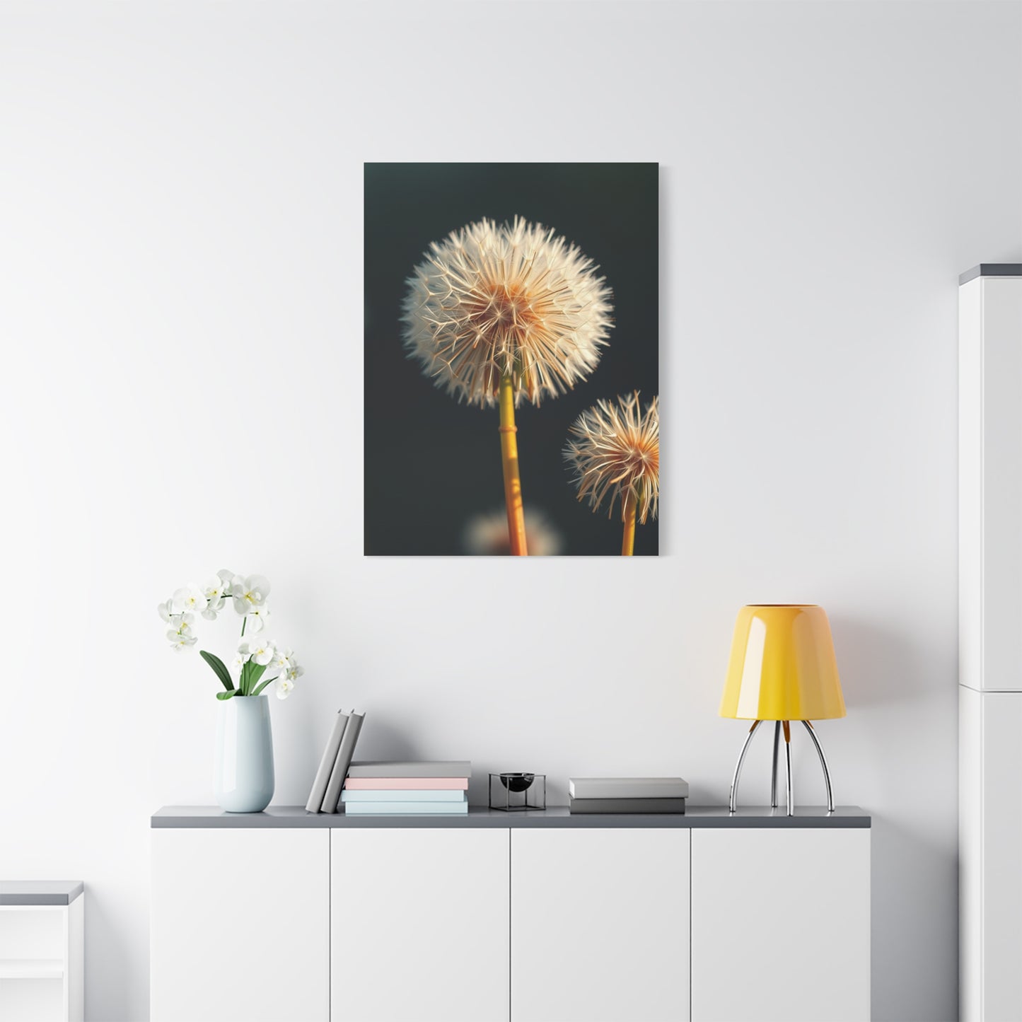 Supreme Dandelion Flower Art Collection Wall Art & Canvas Print
