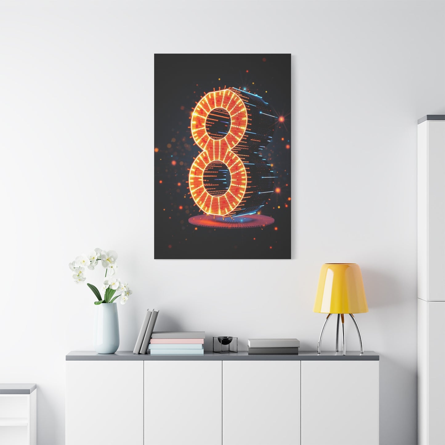 Supreme Numbers Art Collection Wall Art & Canvas Print