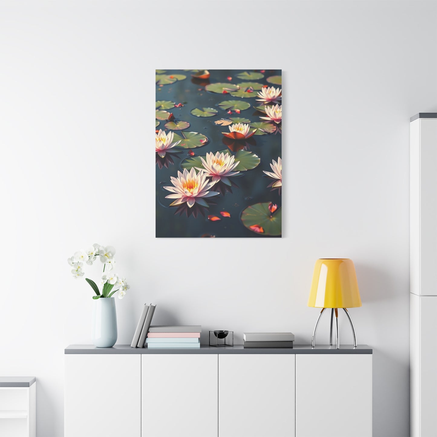 Supreme Claude Monet Water Lilies Art Collection Wall Art & Canvas Print