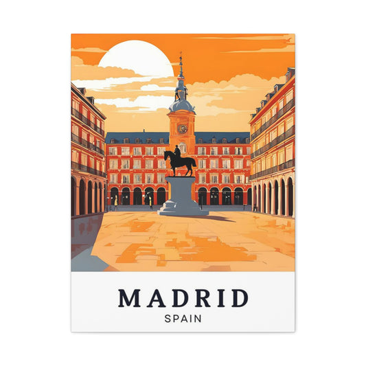 Madrid Spain Poster Wall Art & Canvas Prints