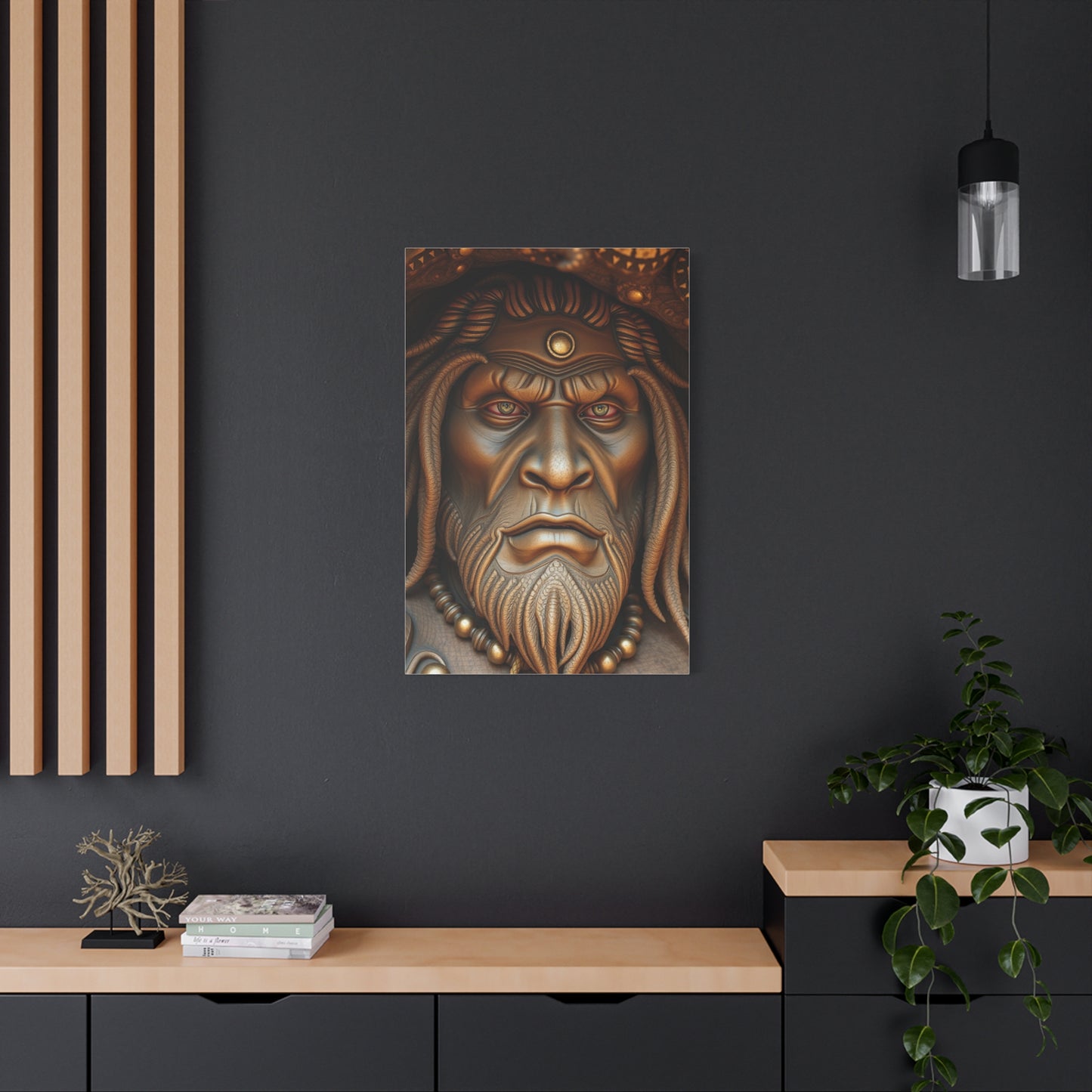 Elite Cave Man Art Vision Wall Art & Canvas Print
