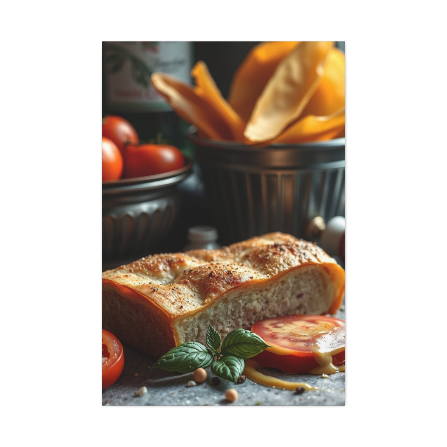 Elite Italian Food Art Vision Wall Art & Canvas Print