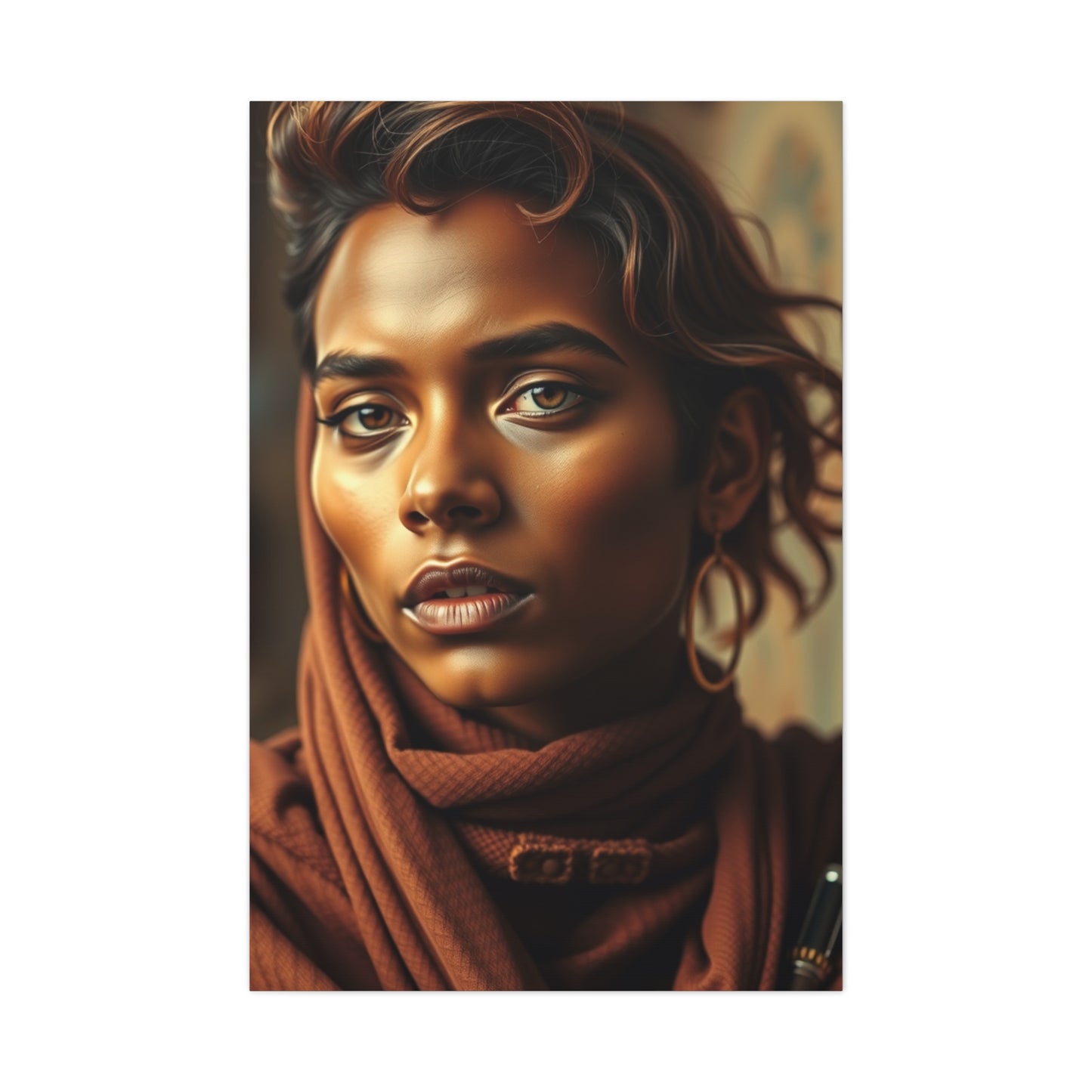 Shades of Brown Art Refined Canvas Wall Art & Canvas Print