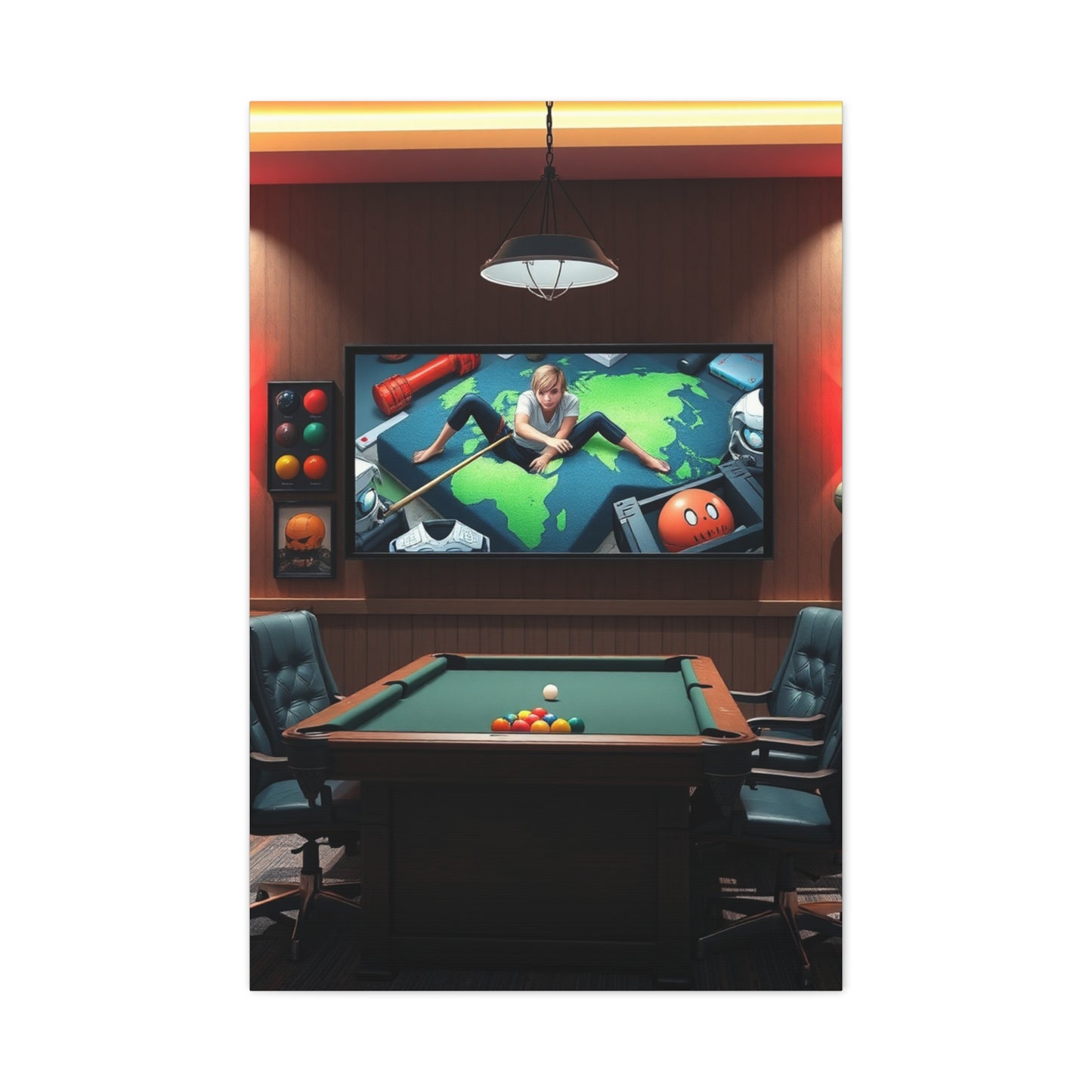 Game Room Art Luxury Canvas Wall Art & Canvas Print