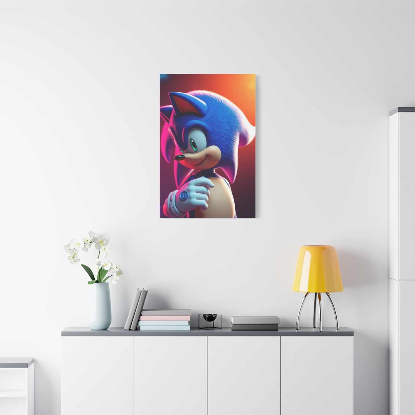 Sonic the Hedgehog Art Refined Canvas Wall Art & Canvas Print