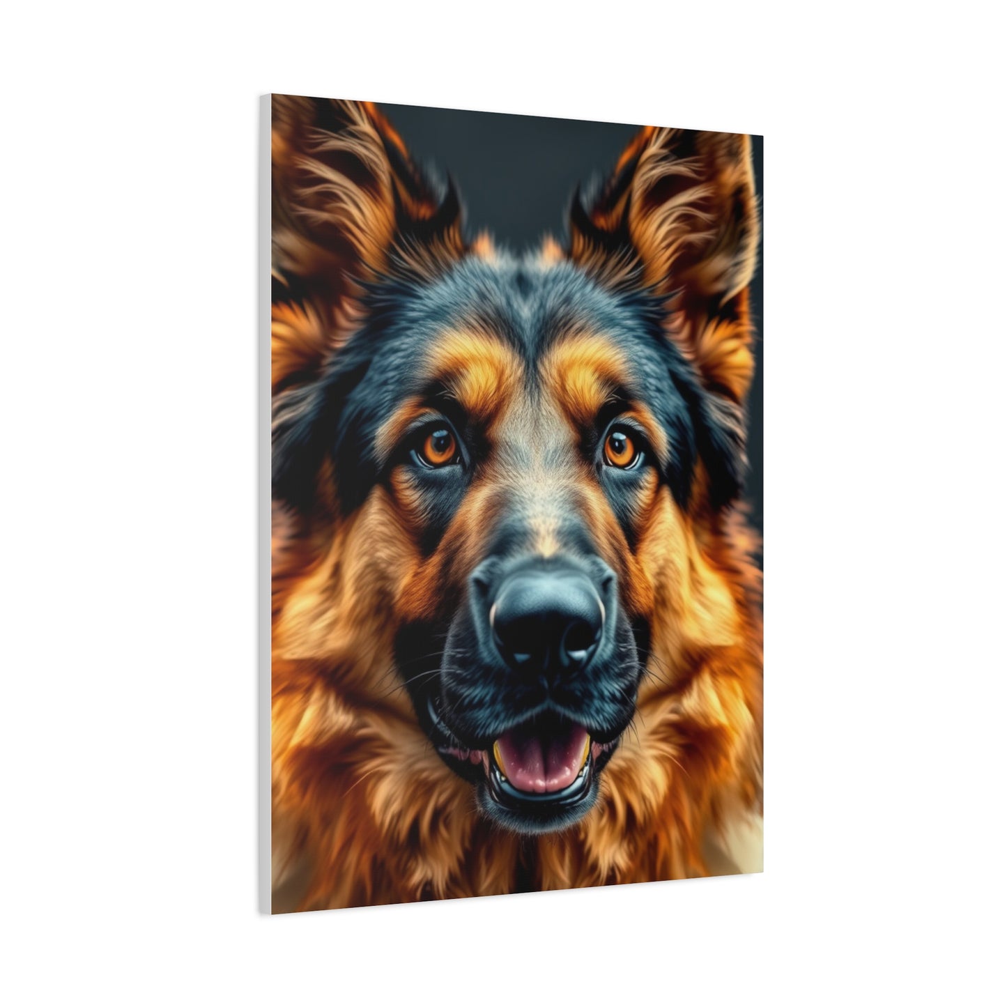 Elite German Shepherd Art Vision Wall Art & Canvas Print