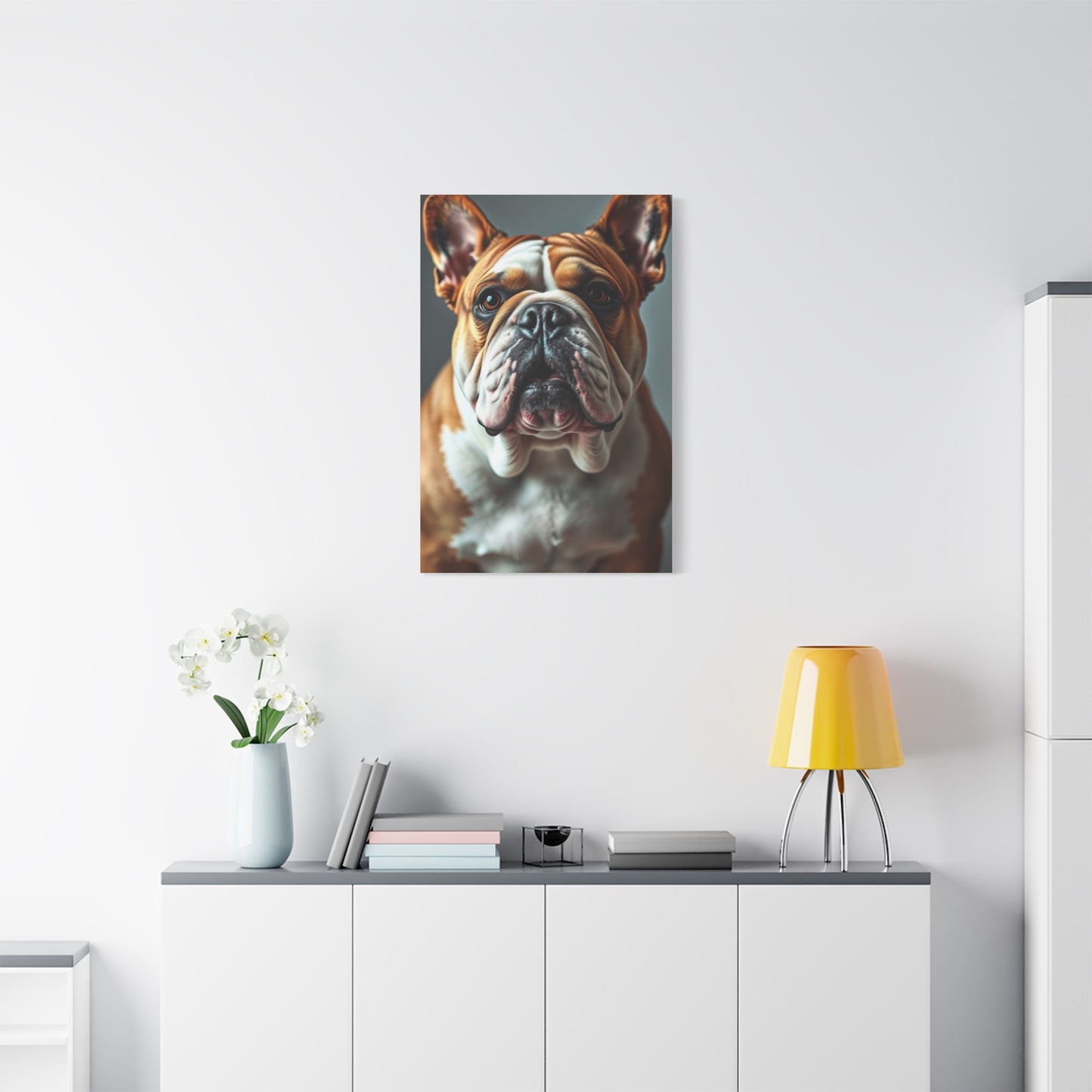 Vision Bulldog Art Art Wall Art & Canvas Print