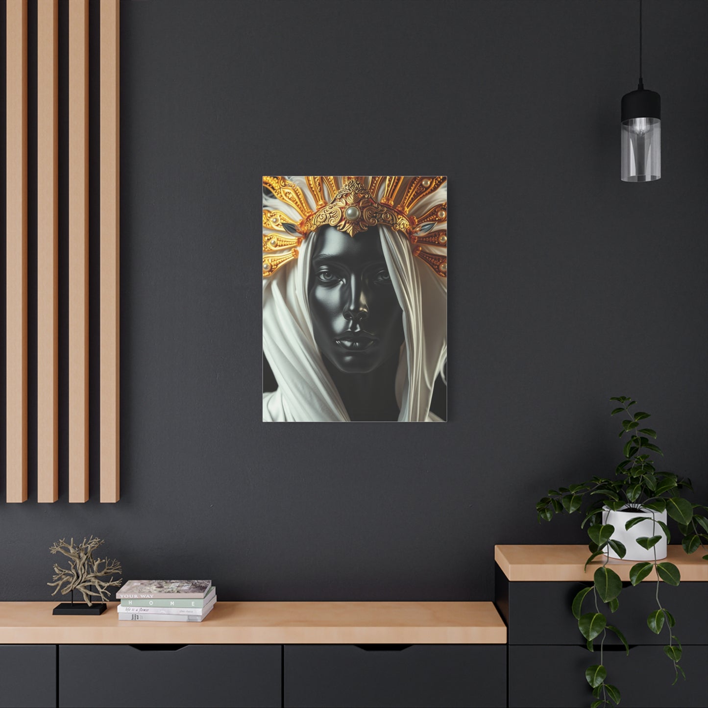 Supreme Black White and Gold Art Collection Wall Art & Canvas Print