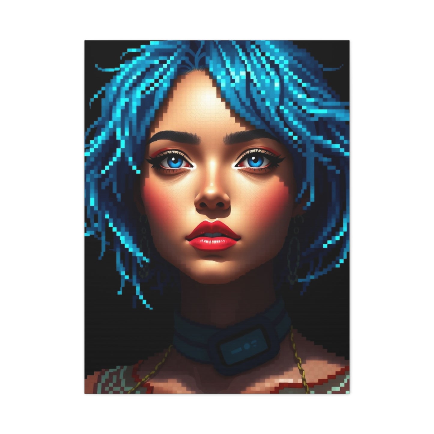 Opulent Pixel Portraiture