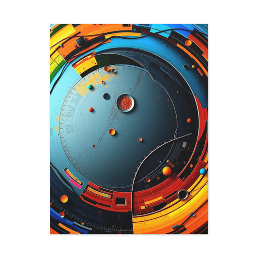 Supreme Circular Abstract Art Collection Wall Art & Canvas Print