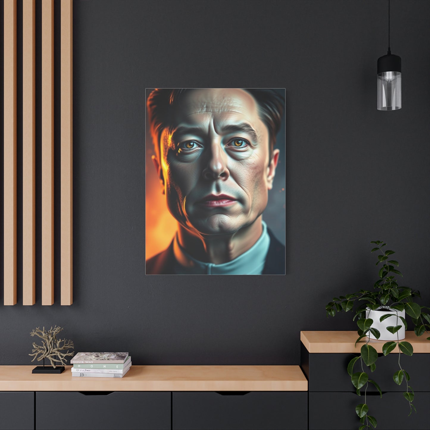 Elon Musk Art Supreme Gallery Wall Art & Canvas Print