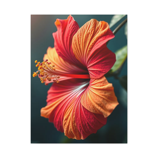 Supreme Hibiscus Flower Art Collection Wall Art & Canvas Print