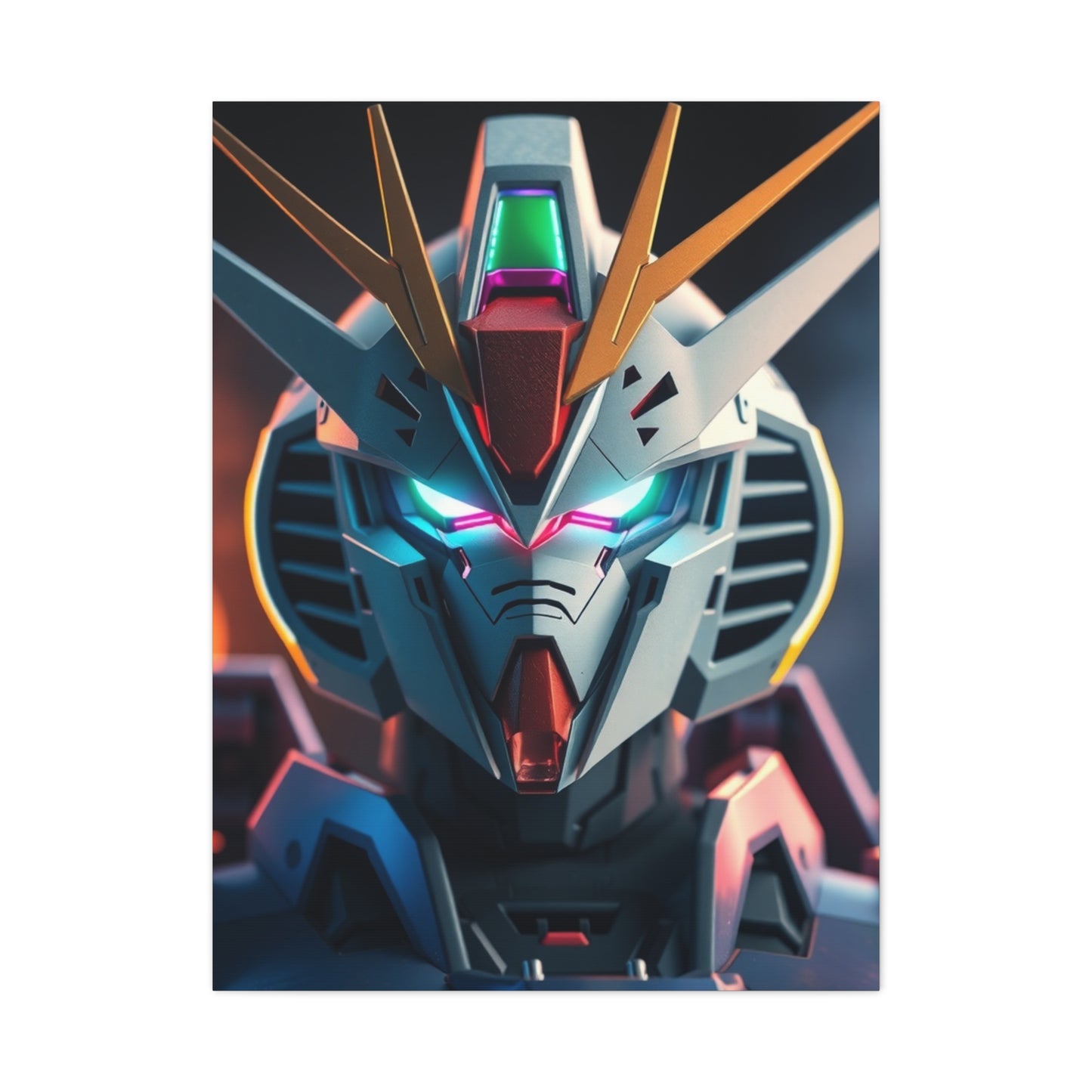 Elite Gundam Art Vision Wall Art & Canvas Print