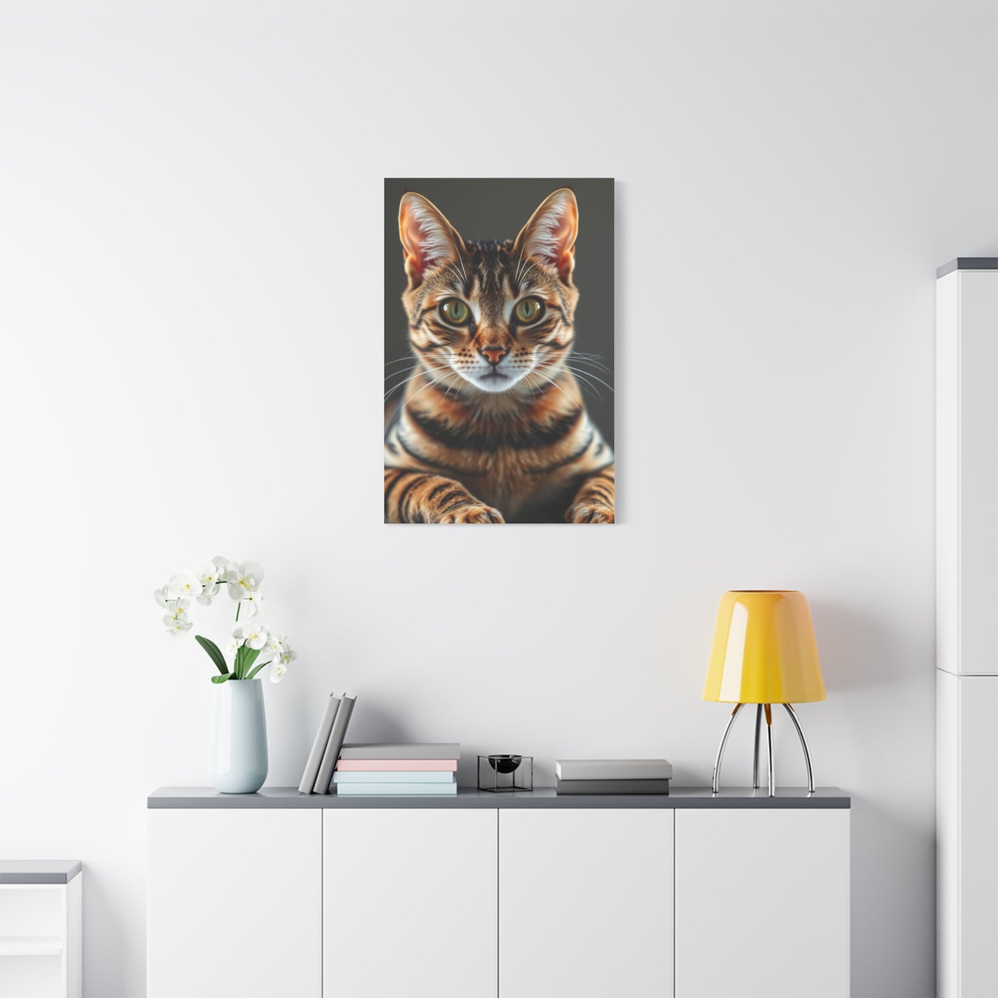 Tabby Cat Art Supreme Gallery Wall Art & Canvas Print