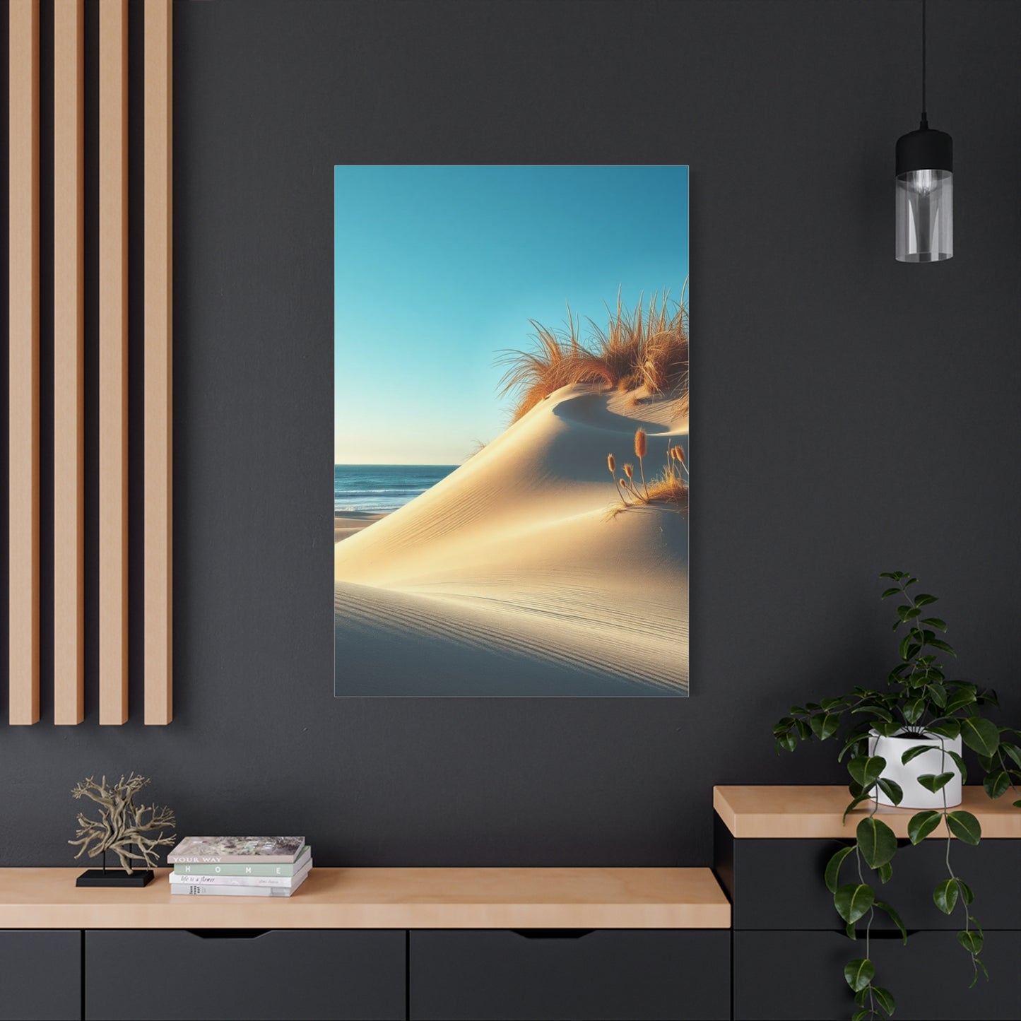 Vision Coastal Sand Dunes Art Art Wall Art & Canvas Print