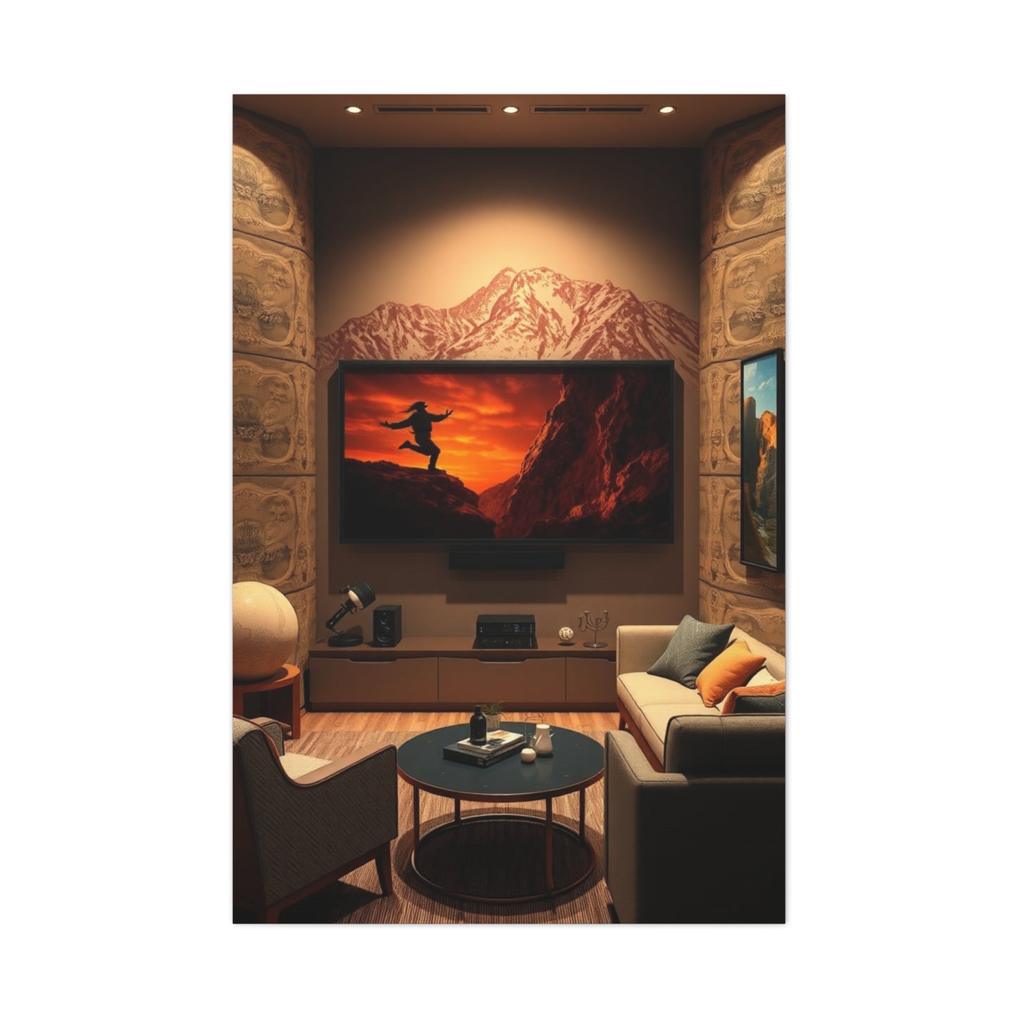 Elite Home Theater Art Vision Wall Art & Canvas Print