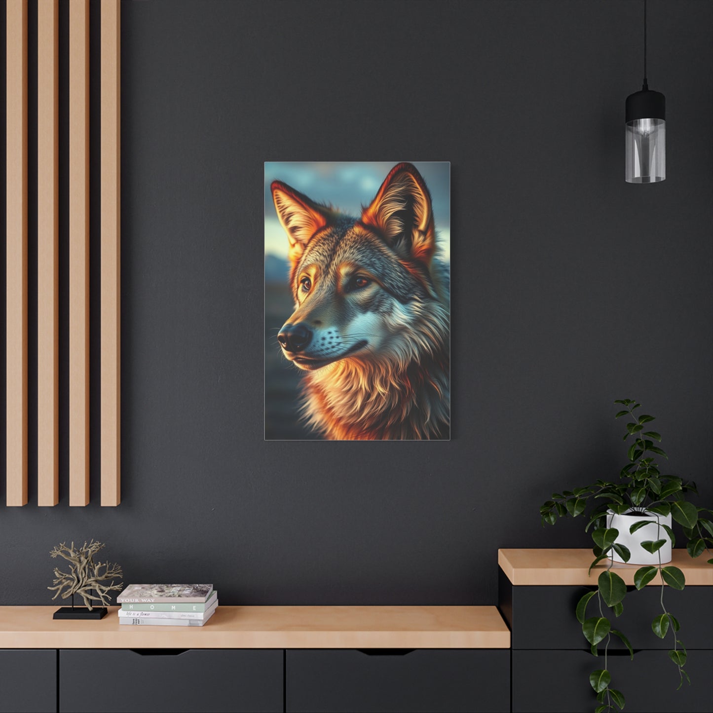 Masterpiece Coyote Art Vision Wall Art & Canvas Print