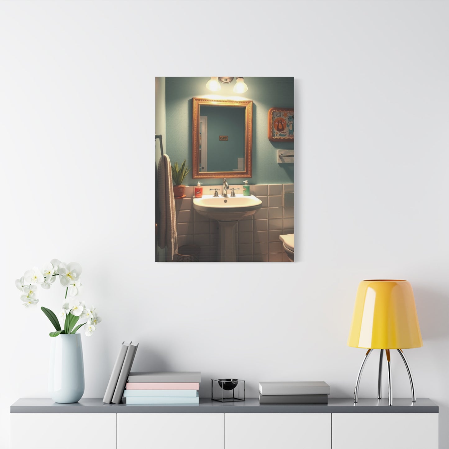 Kid’s Bathroom Art Luxury Canvas Wall Art & Canvas Print