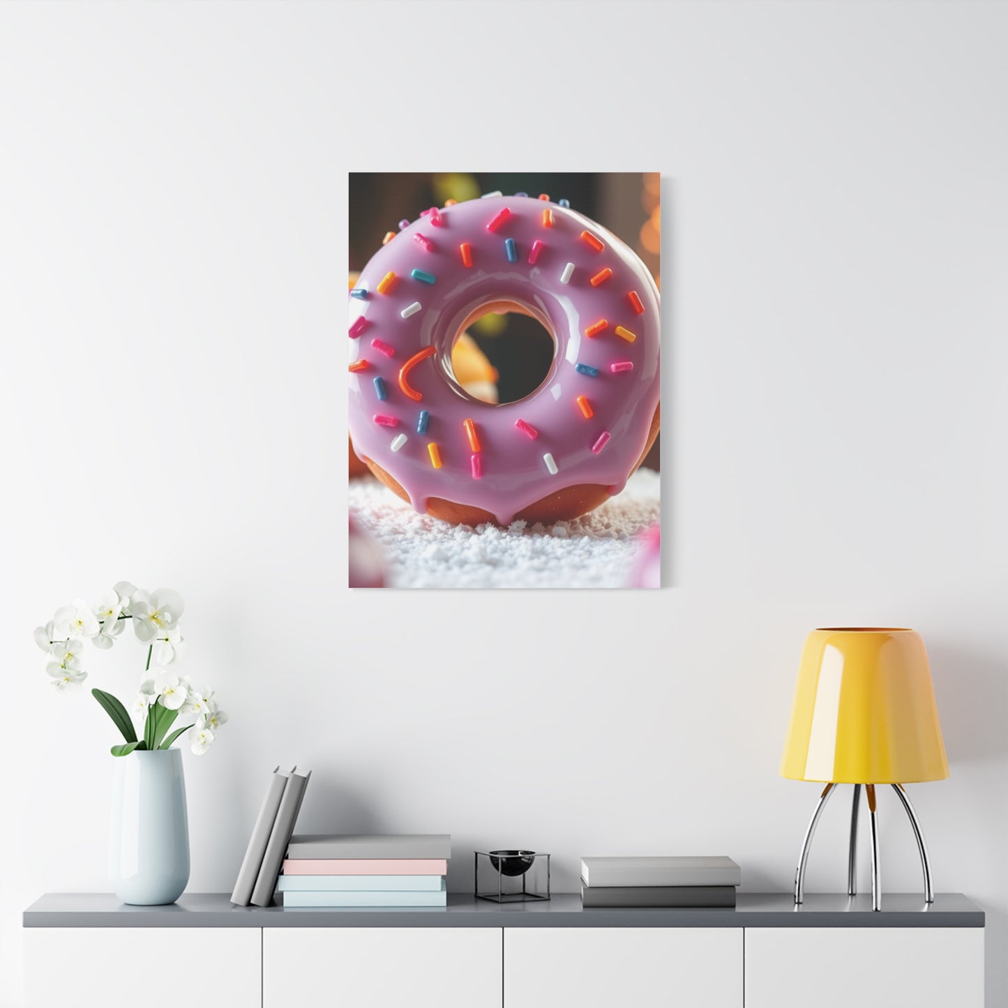 Elite Donut Art Vision Wall Art & Canvas Print