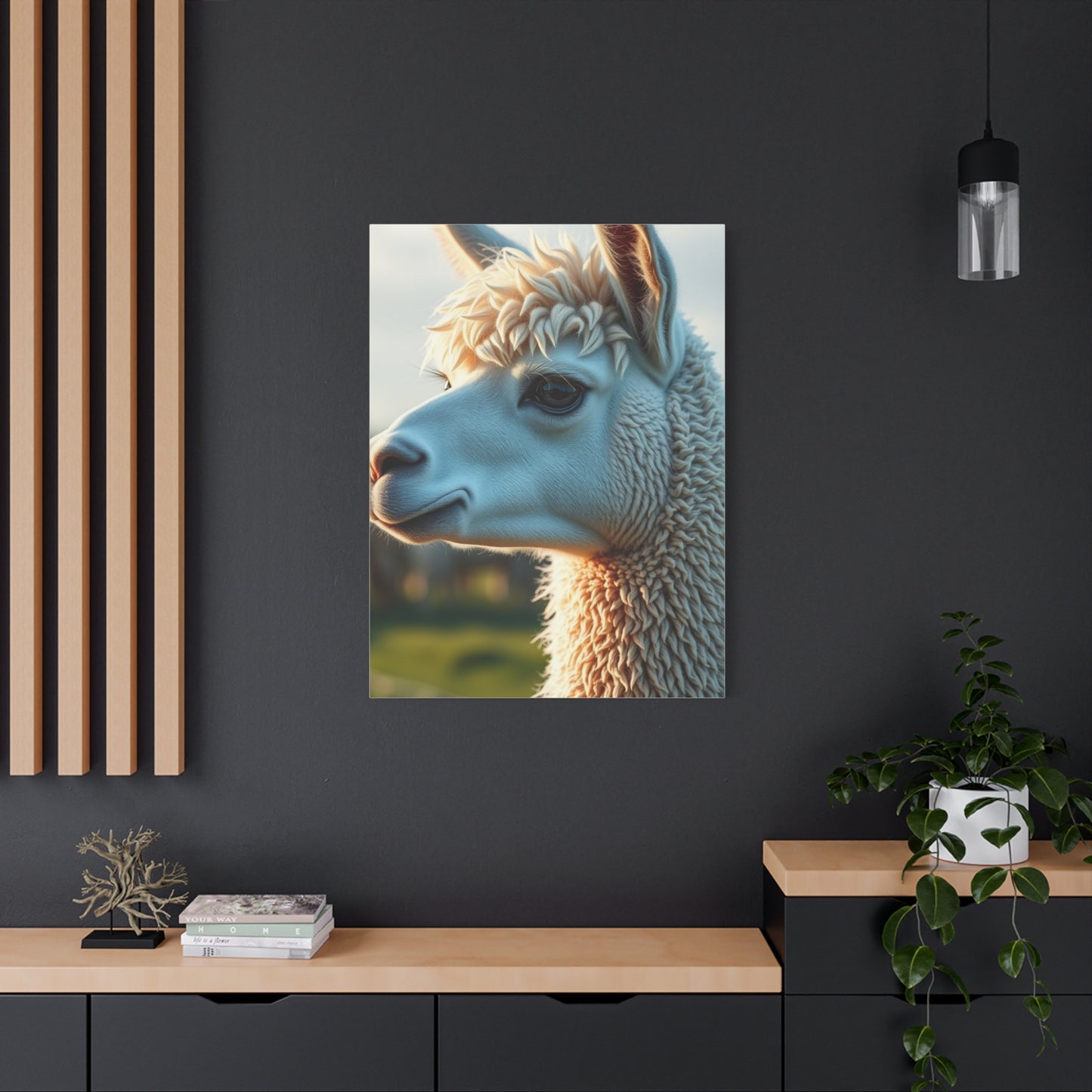 Masterpiece Llama & Alpaca Art Vision Wall Art & Canvas Print