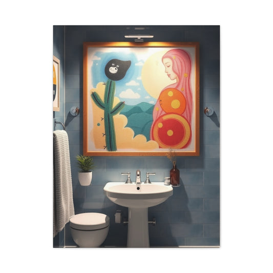 Kid’s Bathroom Art Supreme Gallery Wall Art & Canvas Print