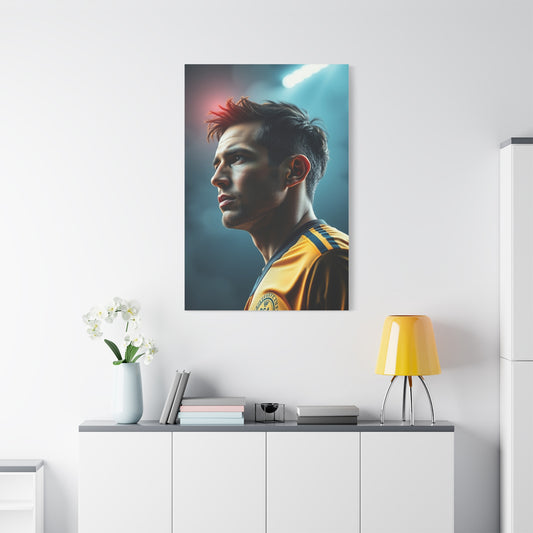 Vision Soccer Art Art Wall Art & Canvas Print