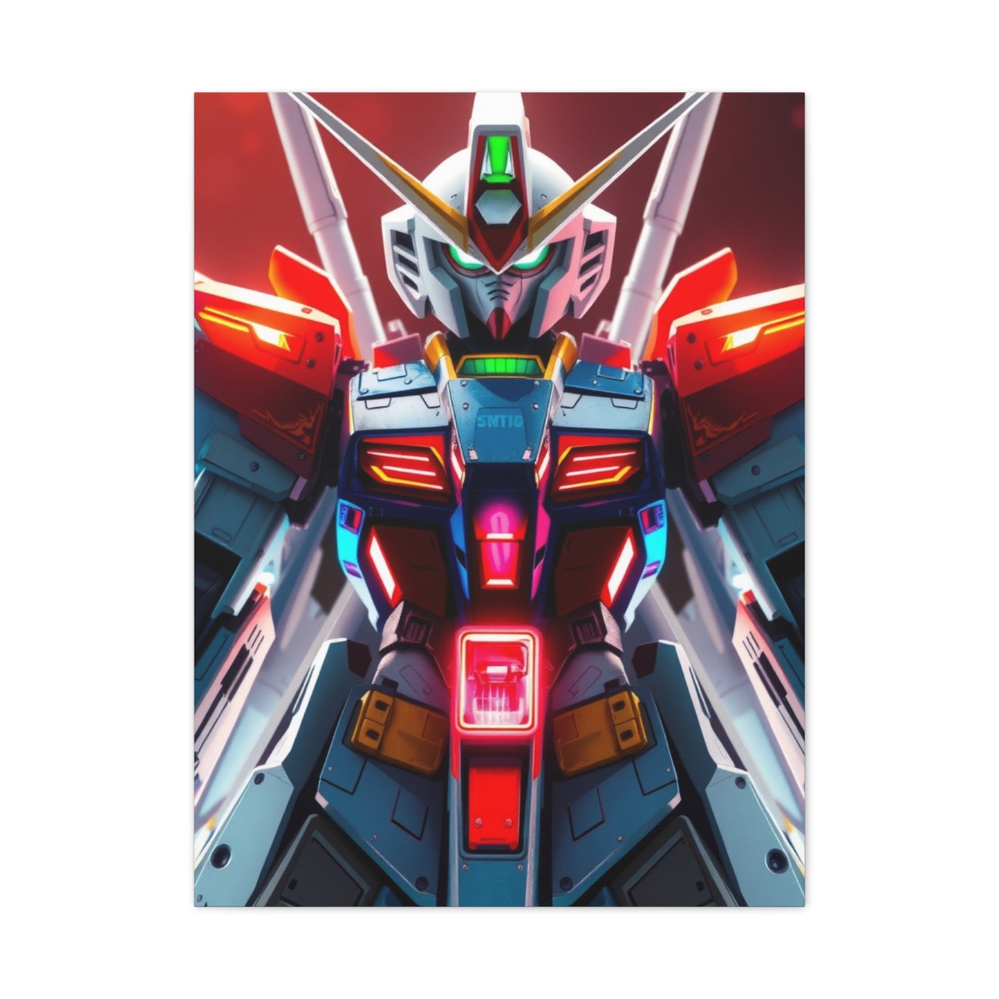 Masterpiece Gundam Art Vision Wall Art & Canvas Print