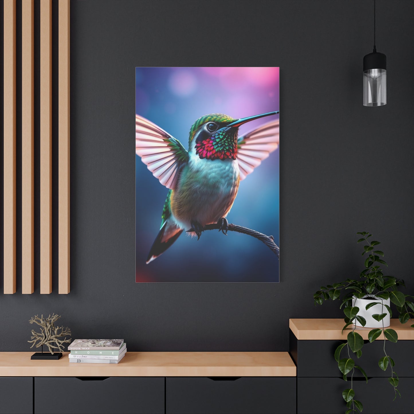 Humming Bird Art Luxury Canvas Wall Art & Canvas Print