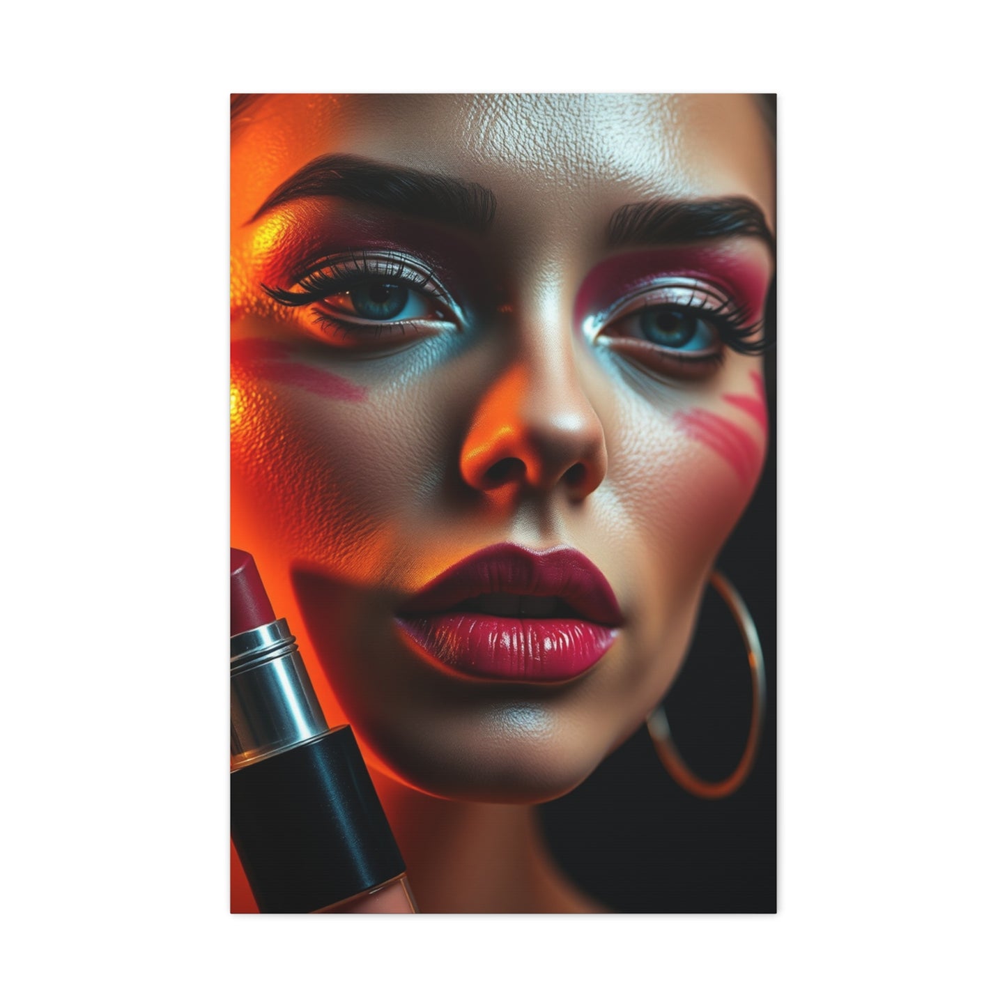 Makeup & Cosmetics Art Refined Canvas Wall Art & Canvas Print