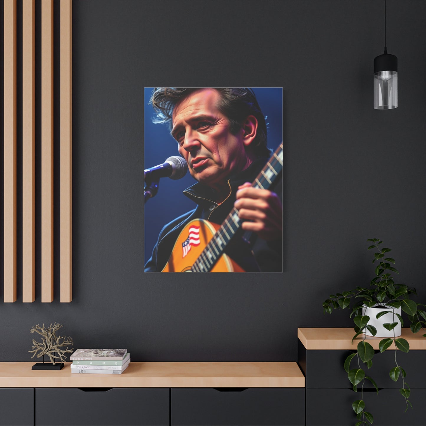 Johnny Cash Art Luxury Canvas Wall Art & Canvas Print