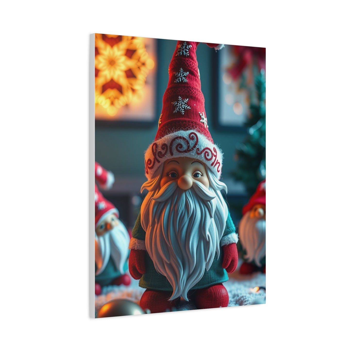 Supreme Christmas Gnome Art Collection Wall Art & Canvas Print