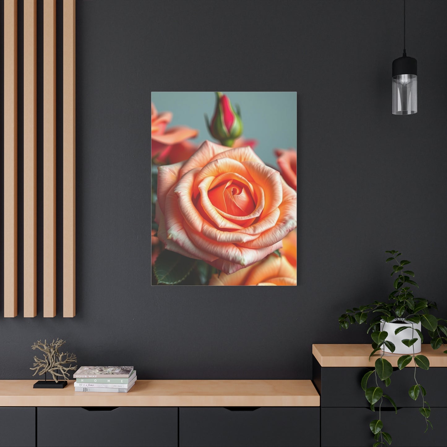 Masterpiece Rose Flower Art Vision Wall Art & Canvas Print