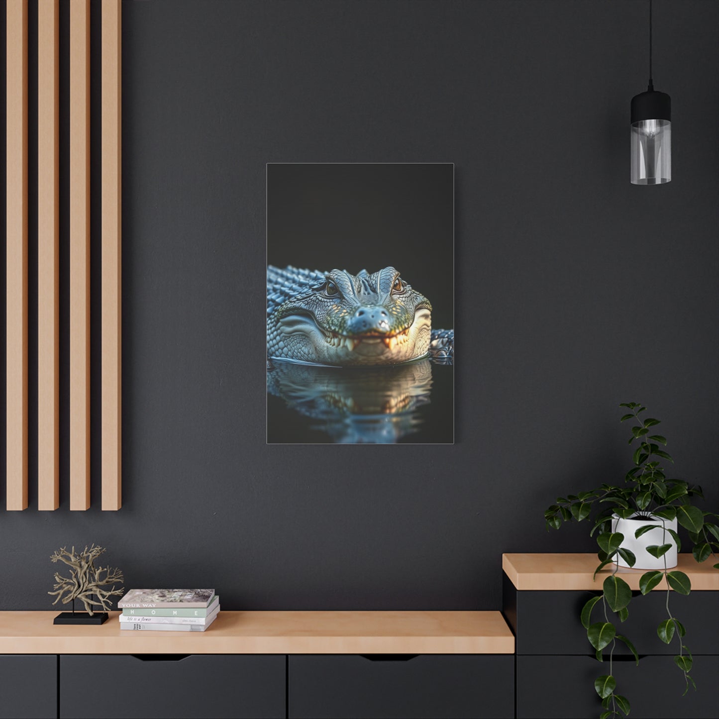 Crocodile & Alligator Art Refined Canvas Wall Art & Canvas Print