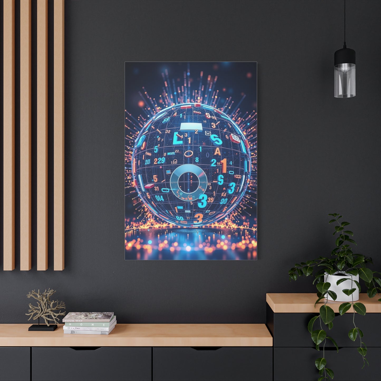 Numbers Art Refined Canvas Wall Art & Canvas Print