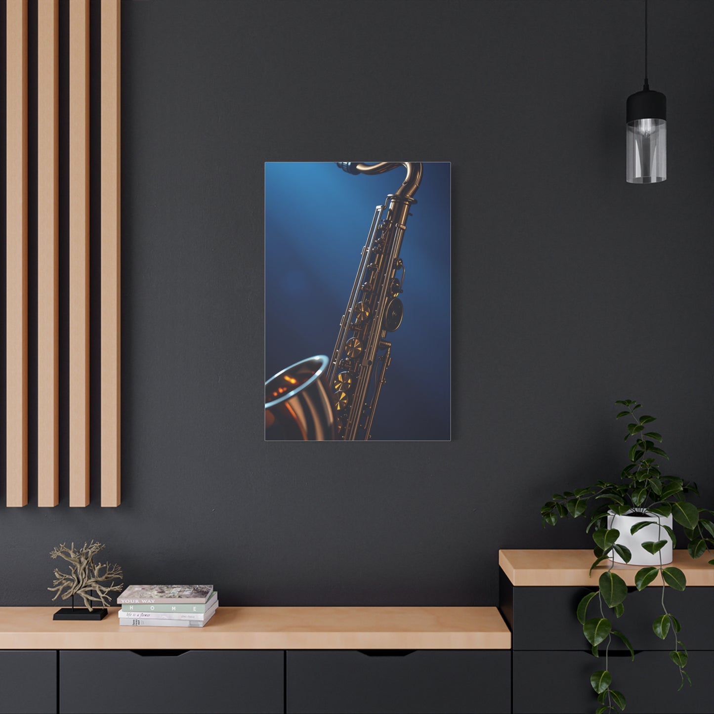 Saxophone Art Refined Canvas Wall Art & Canvas Print