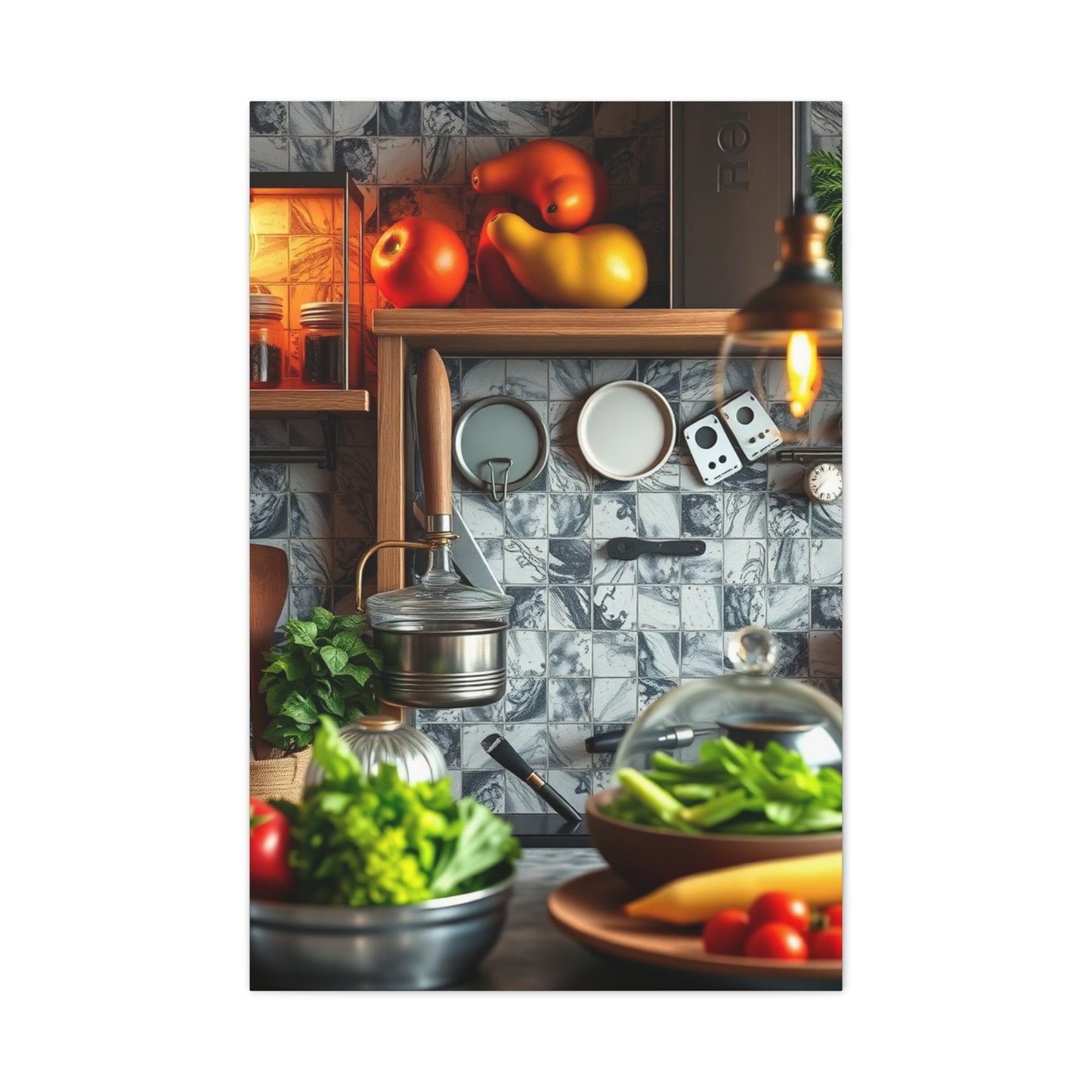 Gourmet Sanctuary Canvas