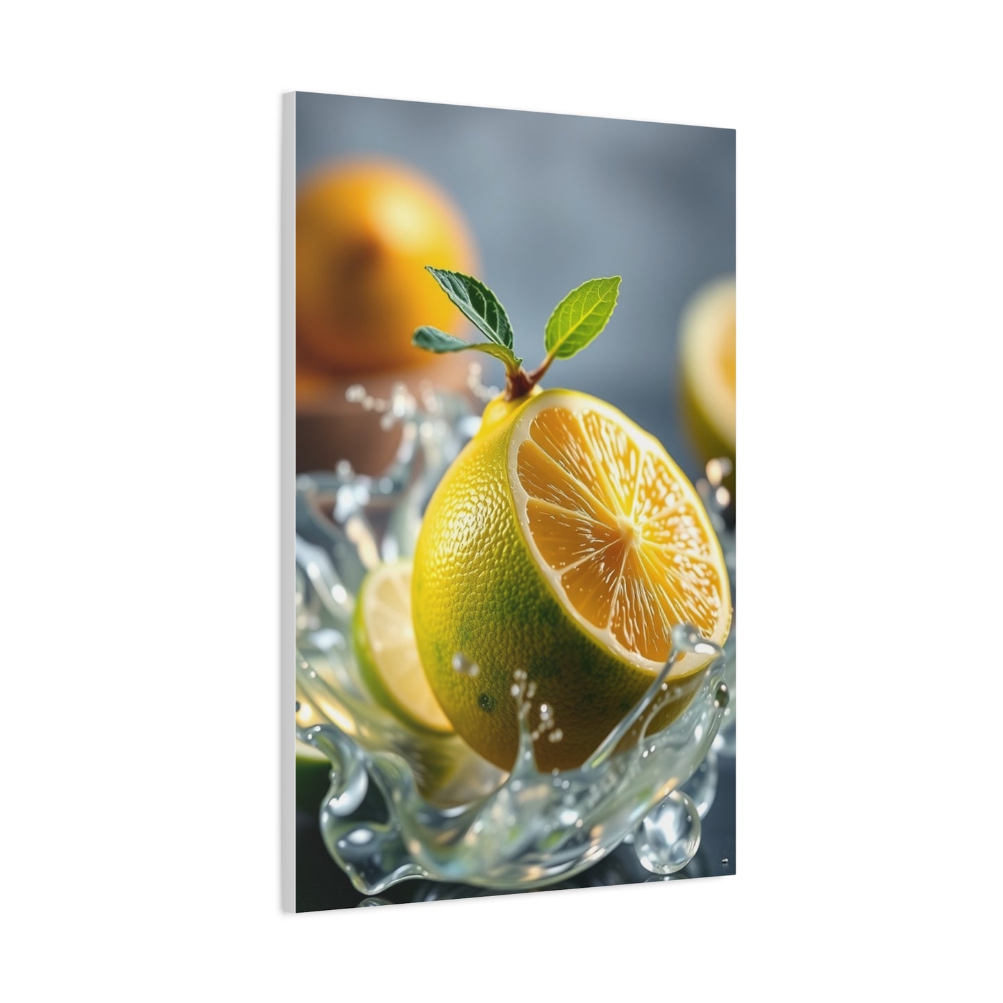 Supreme Lemon & Lime Art Collection Wall Art & Canvas Print