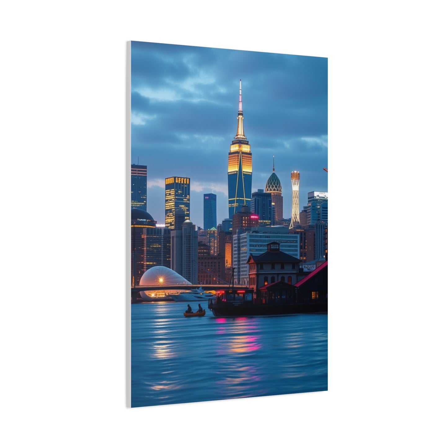 Elite City Skylines Art Vision Wall Art & Canvas Print