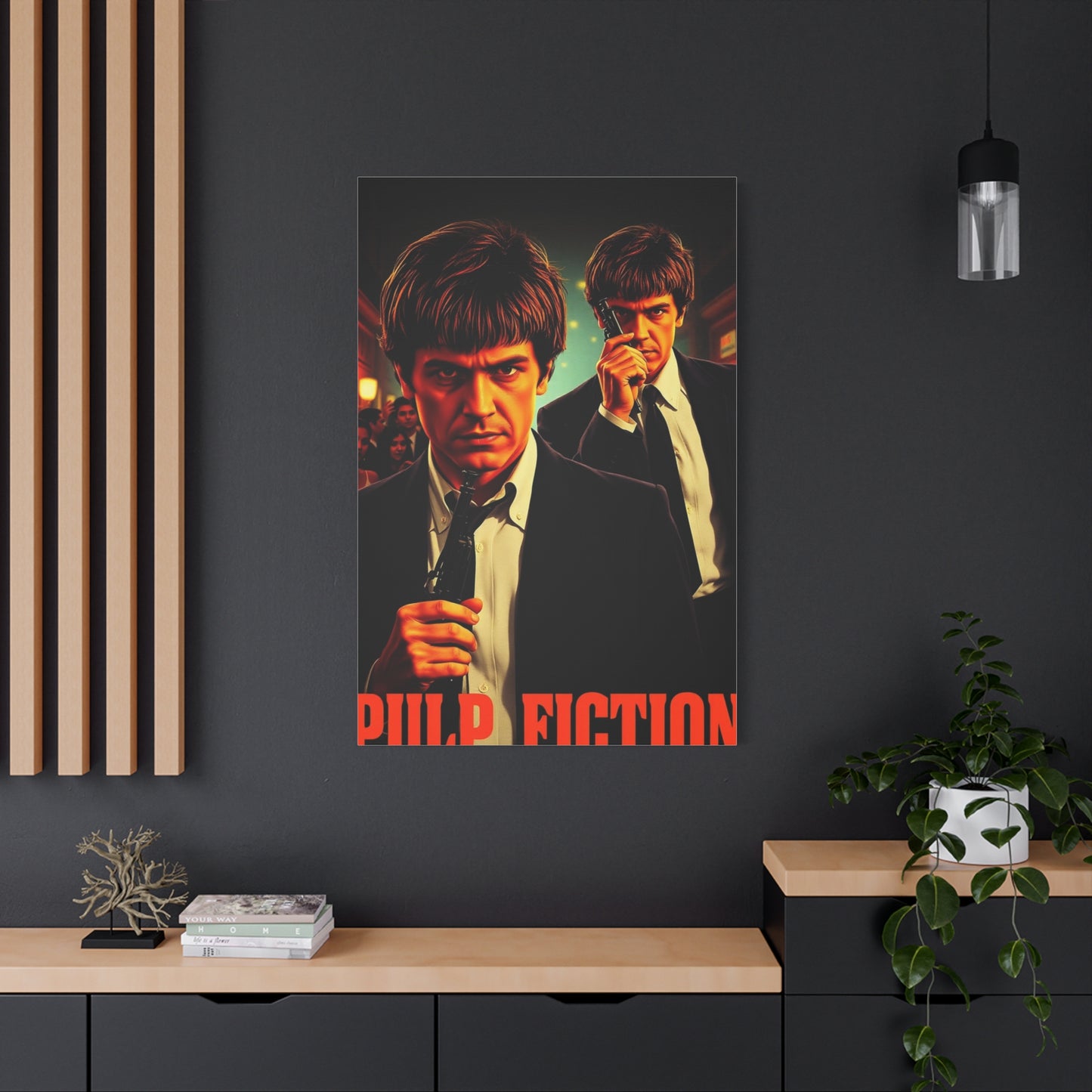Elite Pulp Fiction Canvas Art Vision Wall Art & Canvas Print