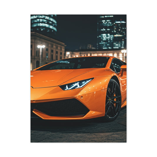 Lamborghini Huracán Urban Luxury Close Up Wall Art & Canvas Prints