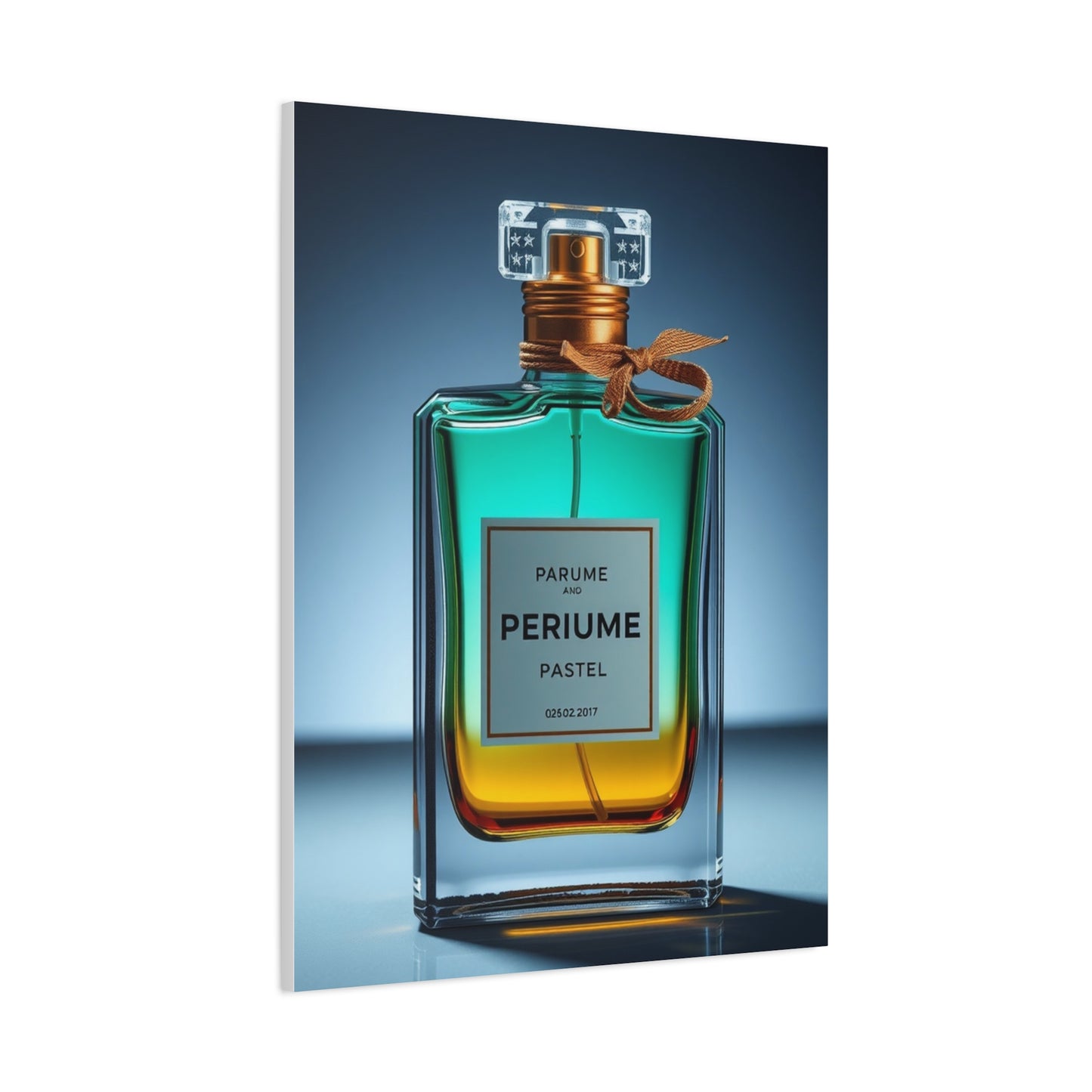 Perfume Bottle Art Refined Canvas Wall Art & Canvas Print