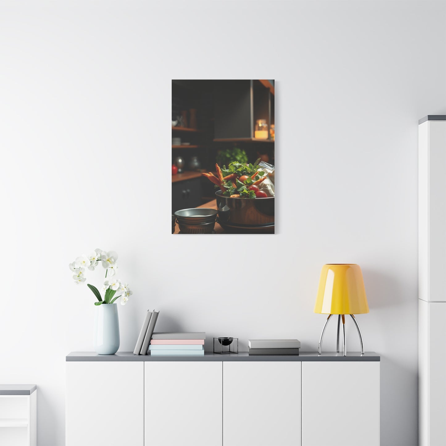 Culinary Elegance Canvas