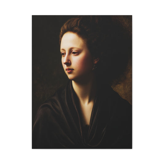Renaissance Noblewoman Portrait Wall Art & Canvas Print