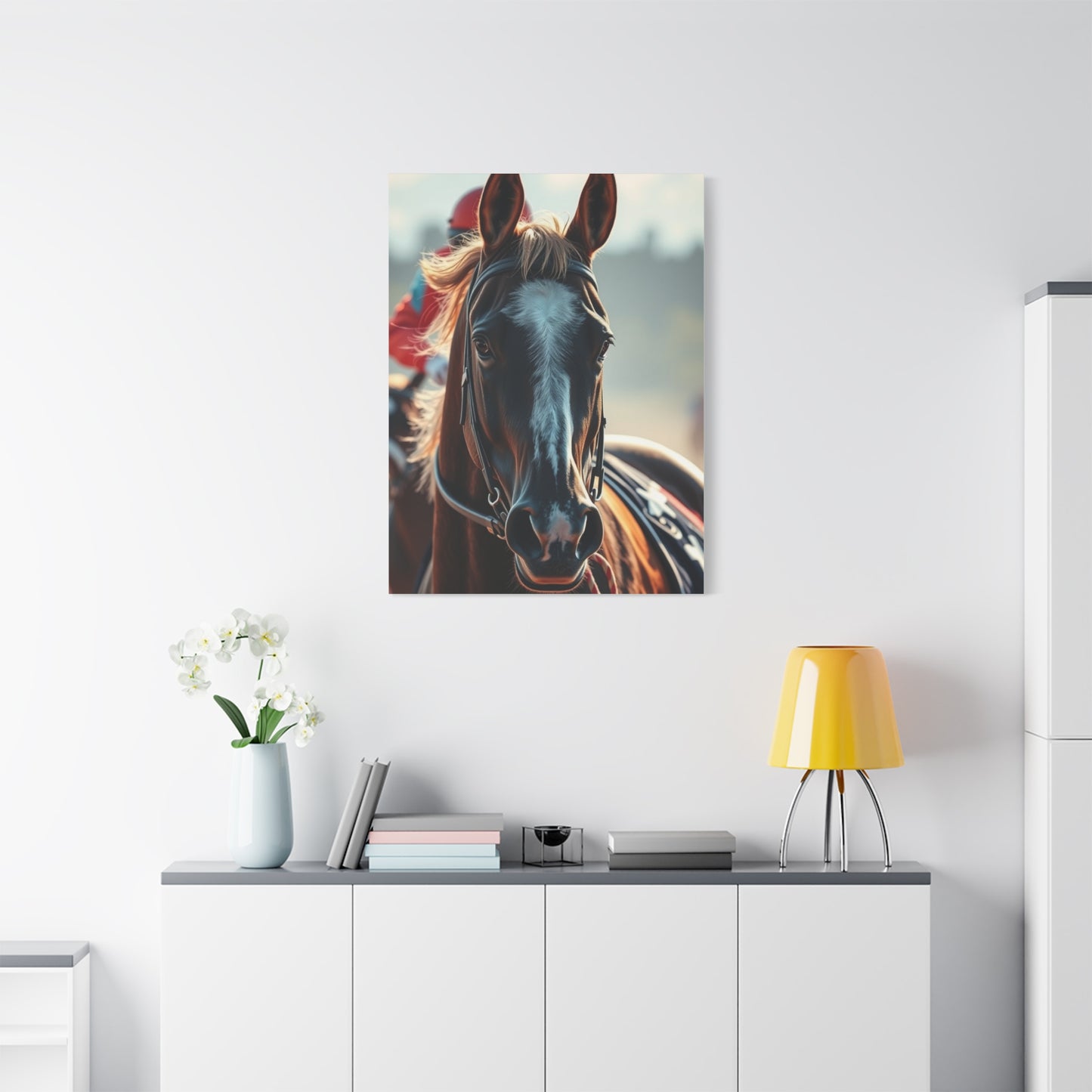 Horse Racing Art Luxury Canvas Wall Art & Canvas Print