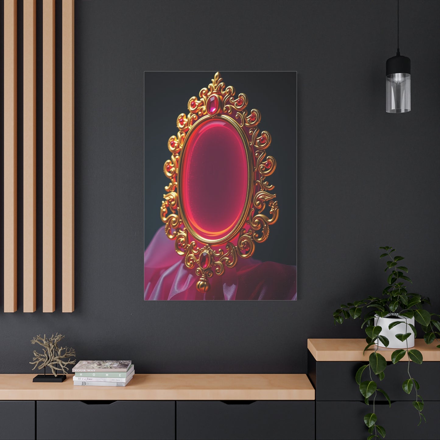 Gold & Pink Art Supreme Gallery Wall Art & Canvas Print